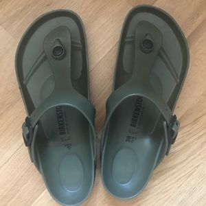 Birkenstock Gizeh EVA Sandals, never worn
